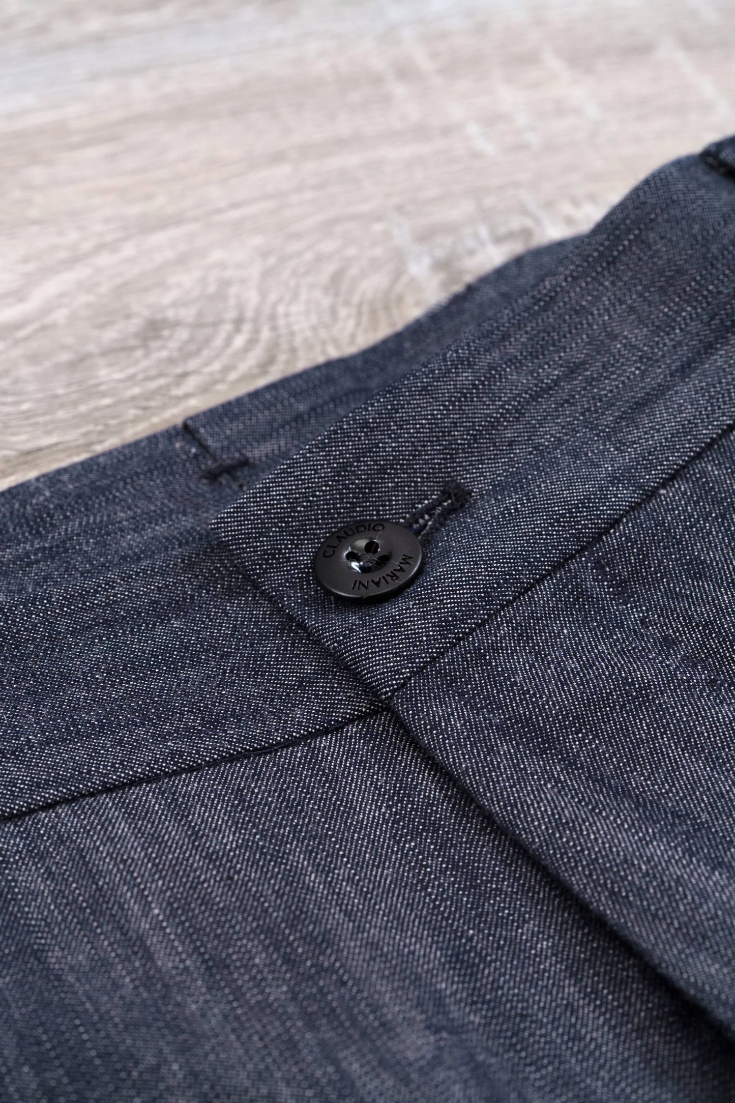 Four seasons blue denim trousers