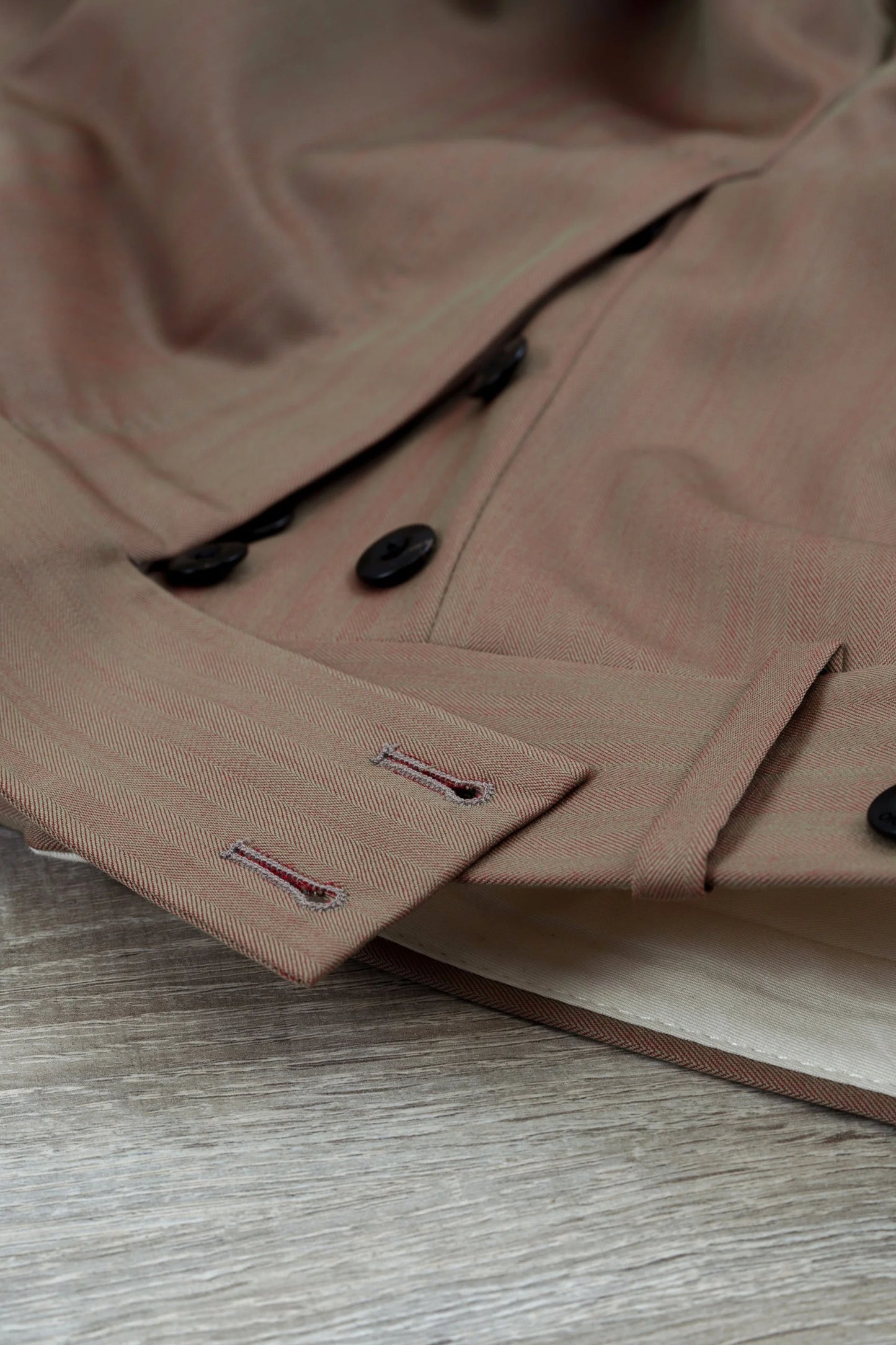 Solaro 130's four seasons wool trousers