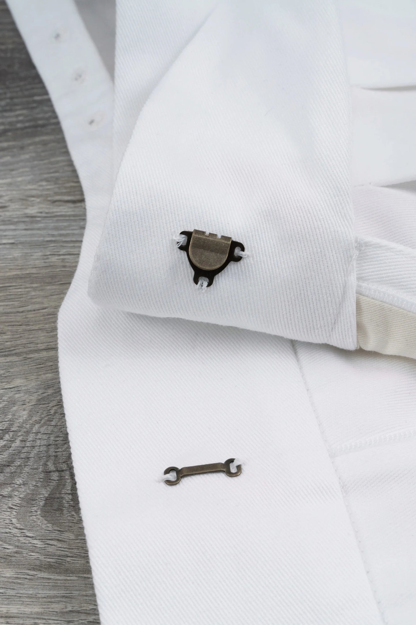 Pantalon en coton quatre saisons blanc