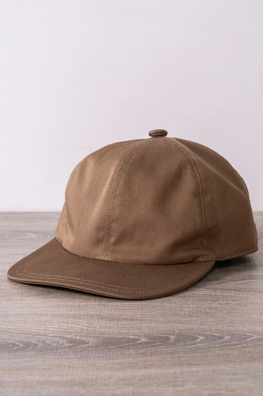Casquette de Baseball en Coton Beige Quatre Saisons
