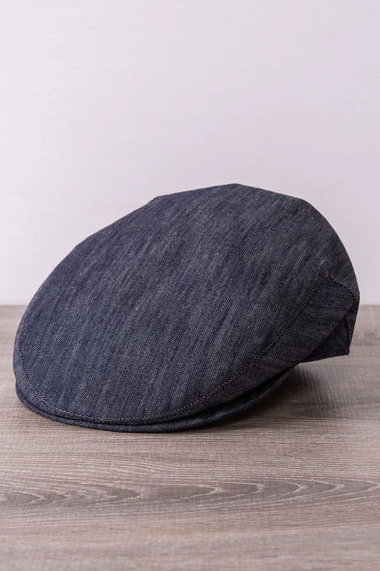 Casquette en Denim Bleu Quatre Saisons