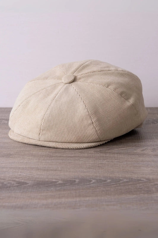8-Panel Cap Ivory - Velvet, Autumn Winter