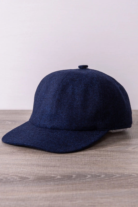 Blue Visor Cap Fall Winter