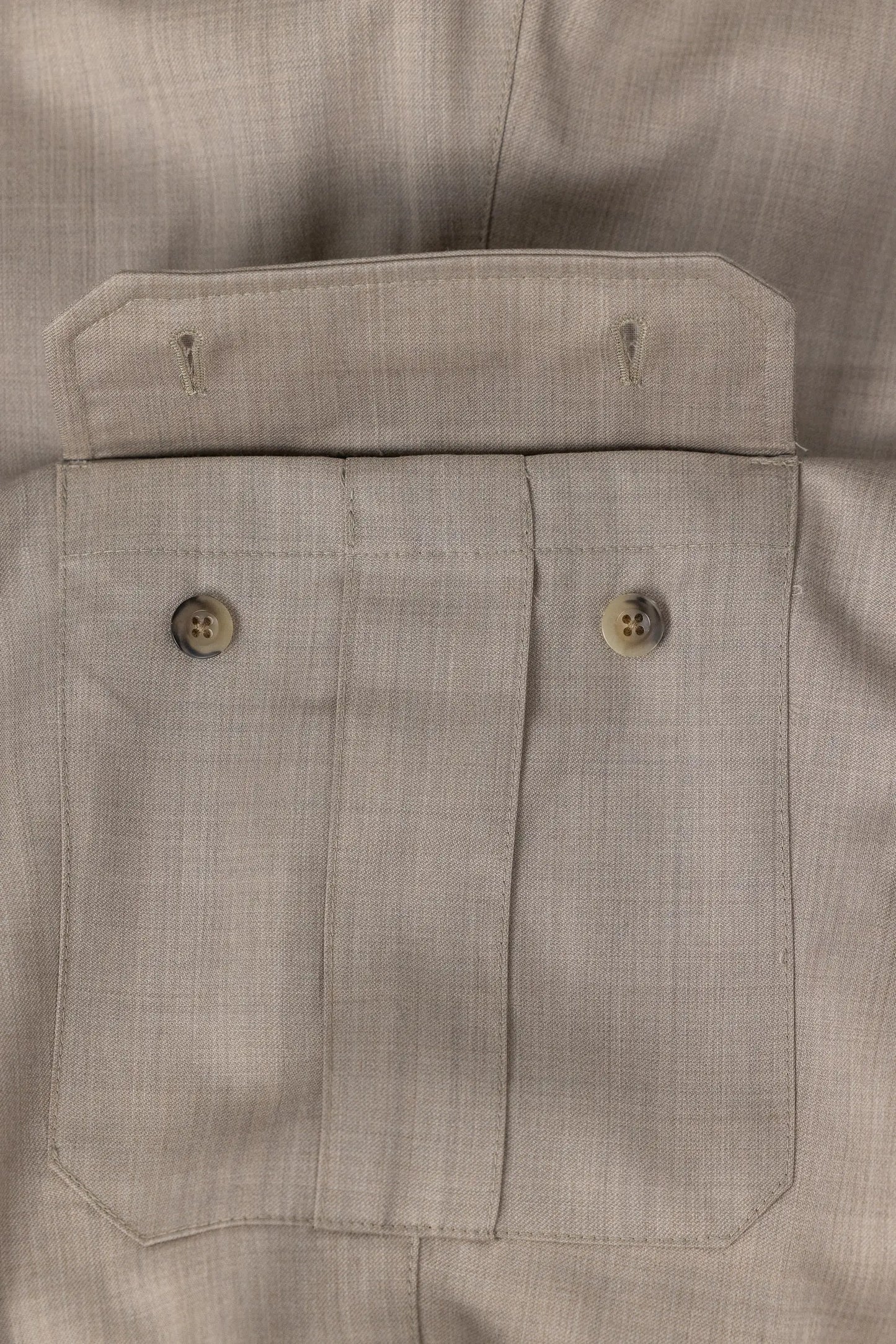Four seasons beige wool trousers
