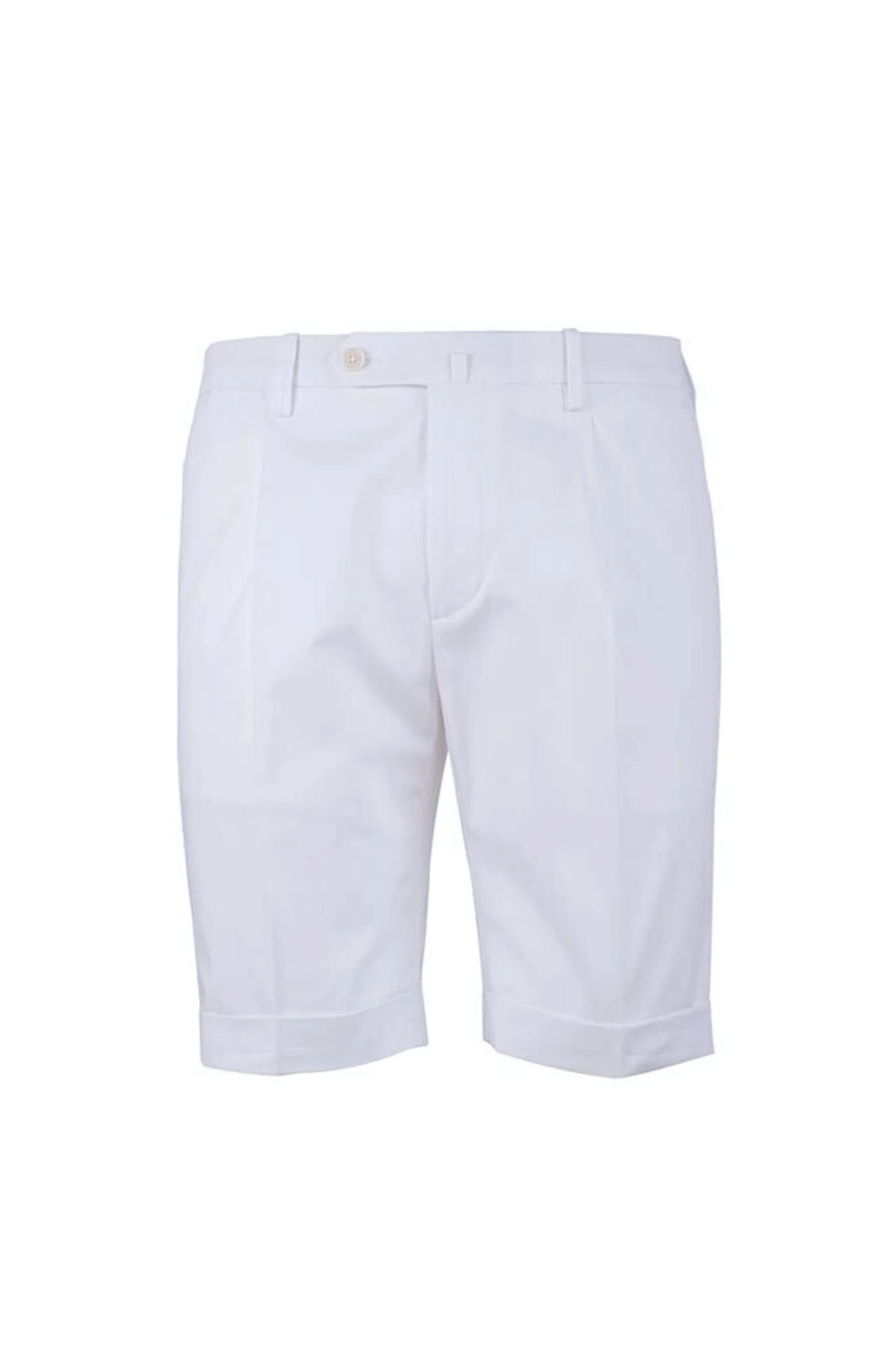 Spring summer white cotton shorts