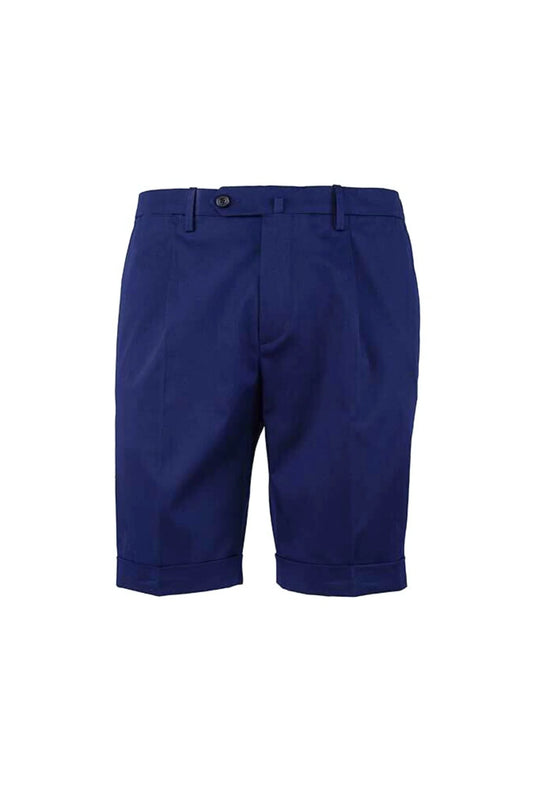 Spring summer blue cotton shorts