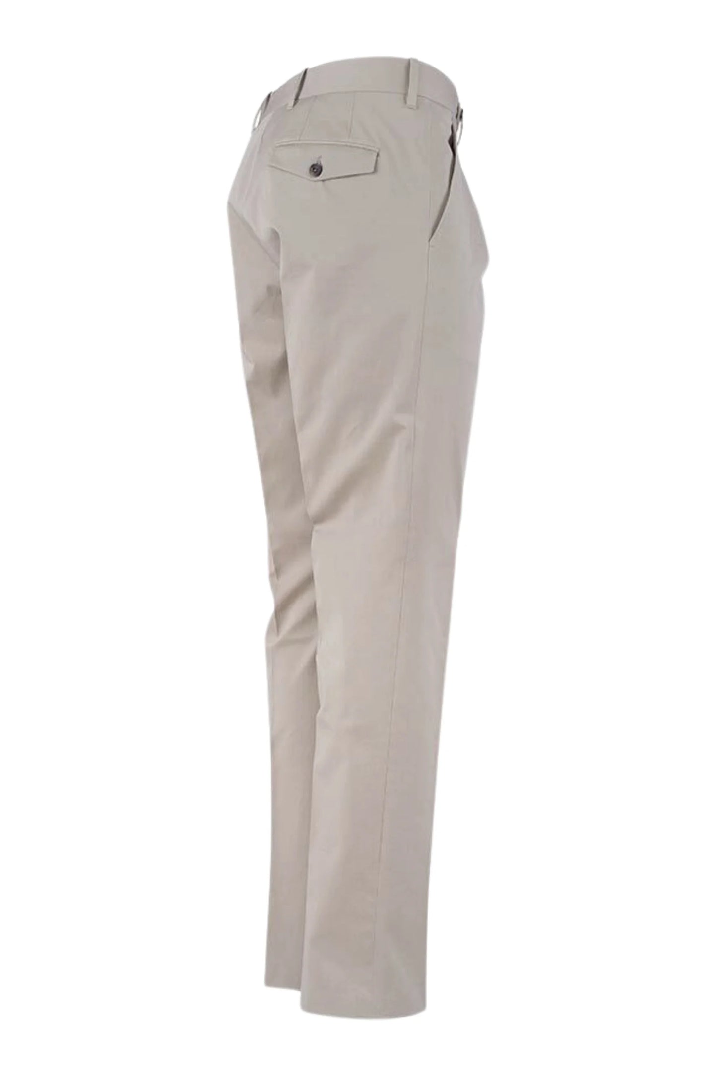 Pantaloni chino in cotone beige chiaro primavera estate