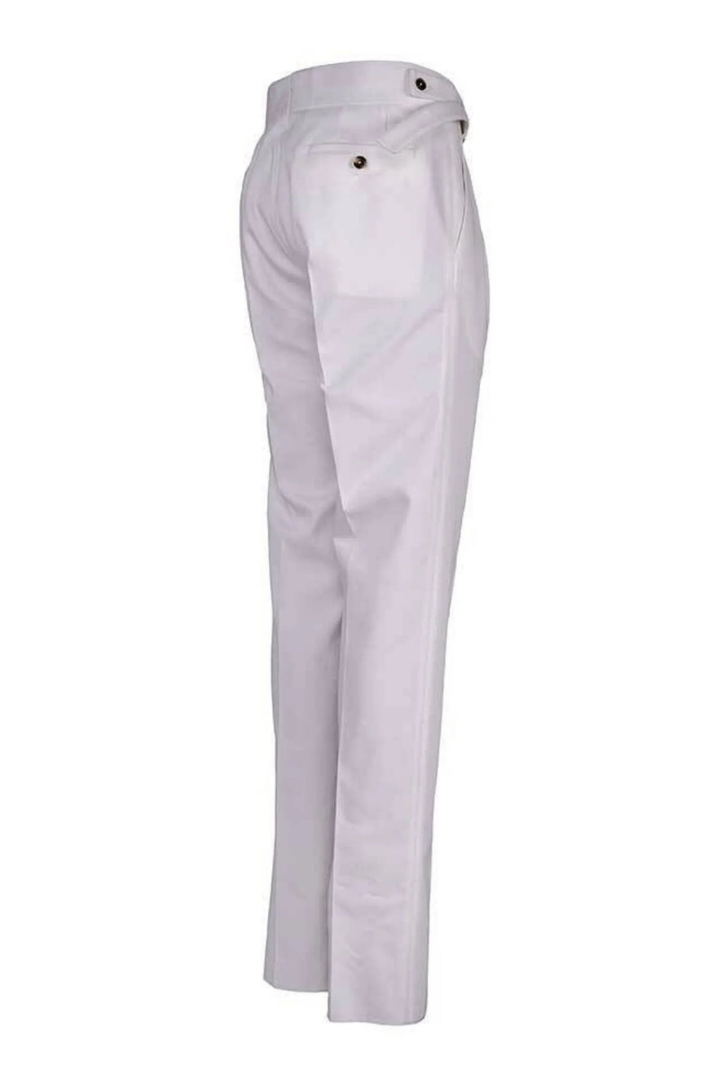 Four seasons white cotton trousers