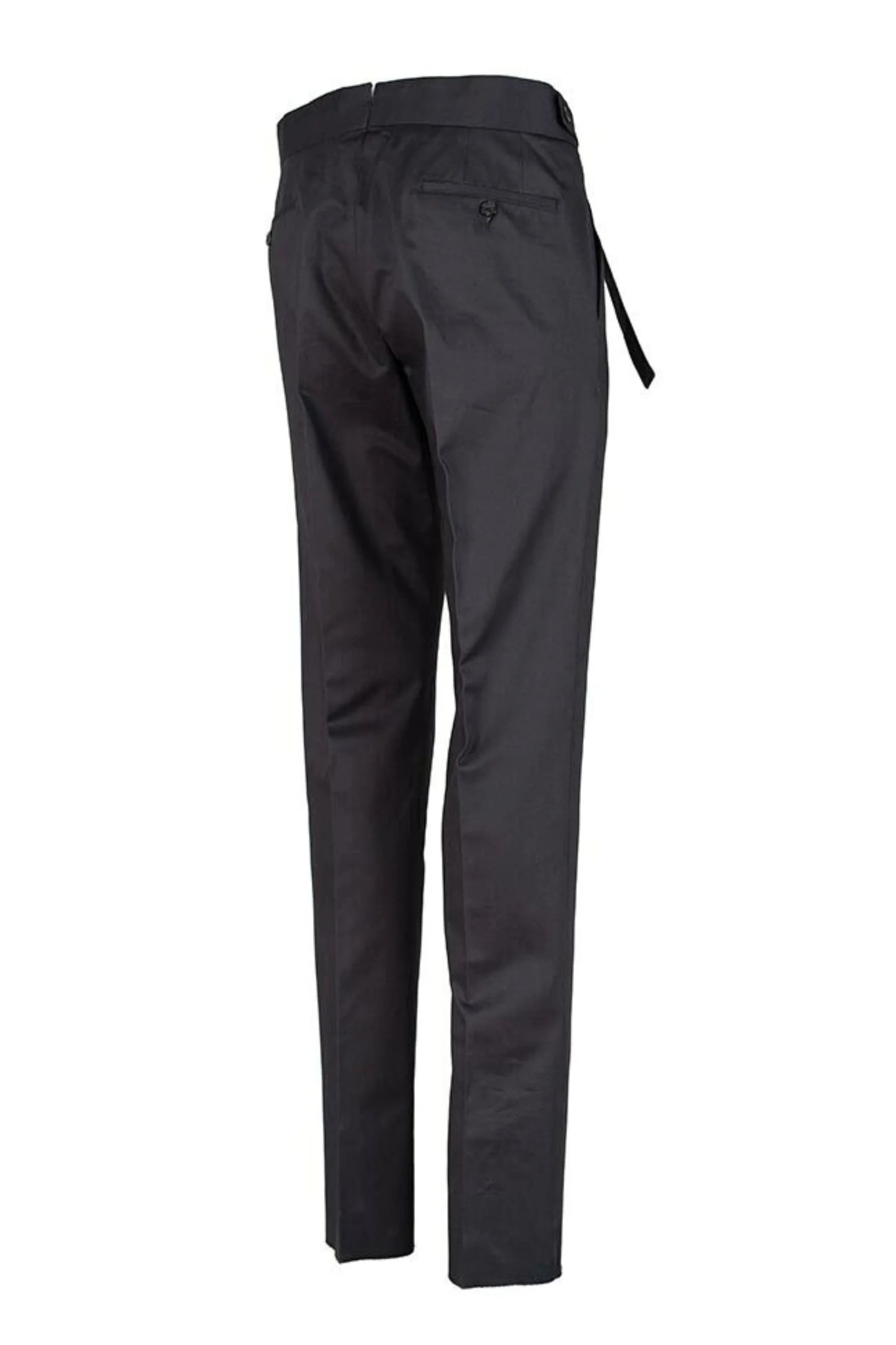 Four seasons dark gray cotton trousers