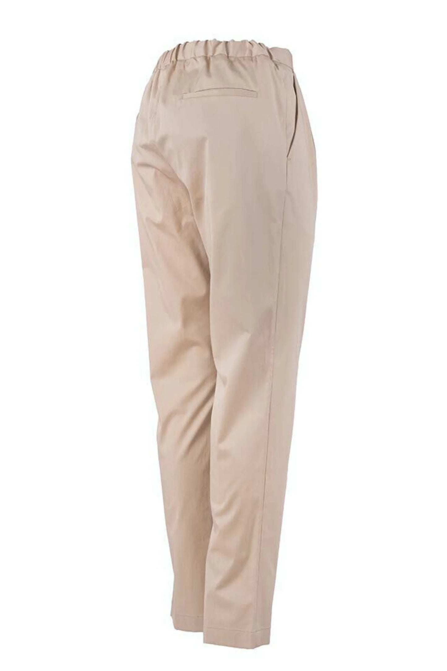 Pantalon en coton beige printemps été