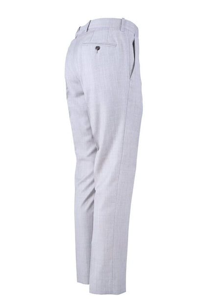 Four seasons light gray wool trousers