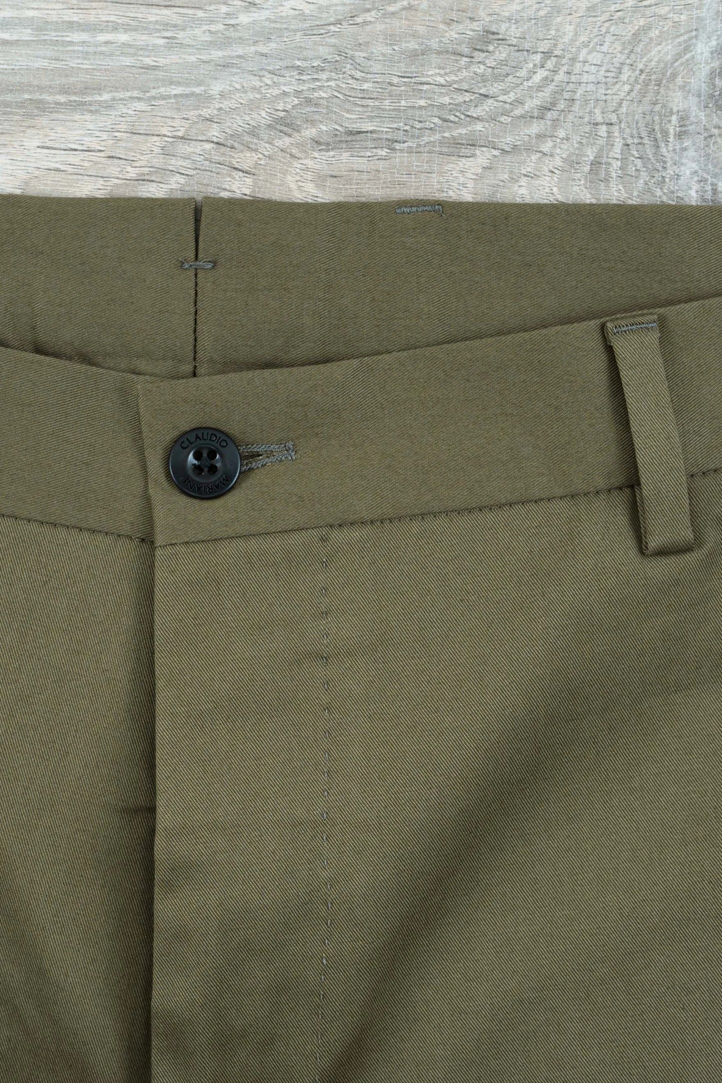 Pantaloni in cotone verde primavera estate