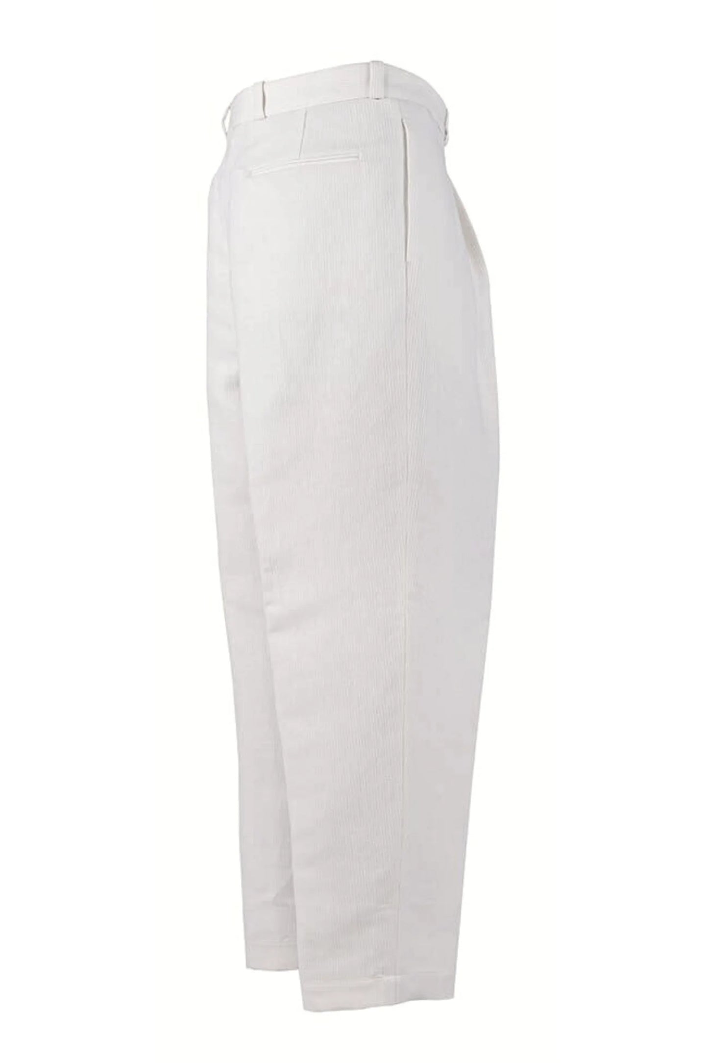 Four seasons ivory hemp trousers