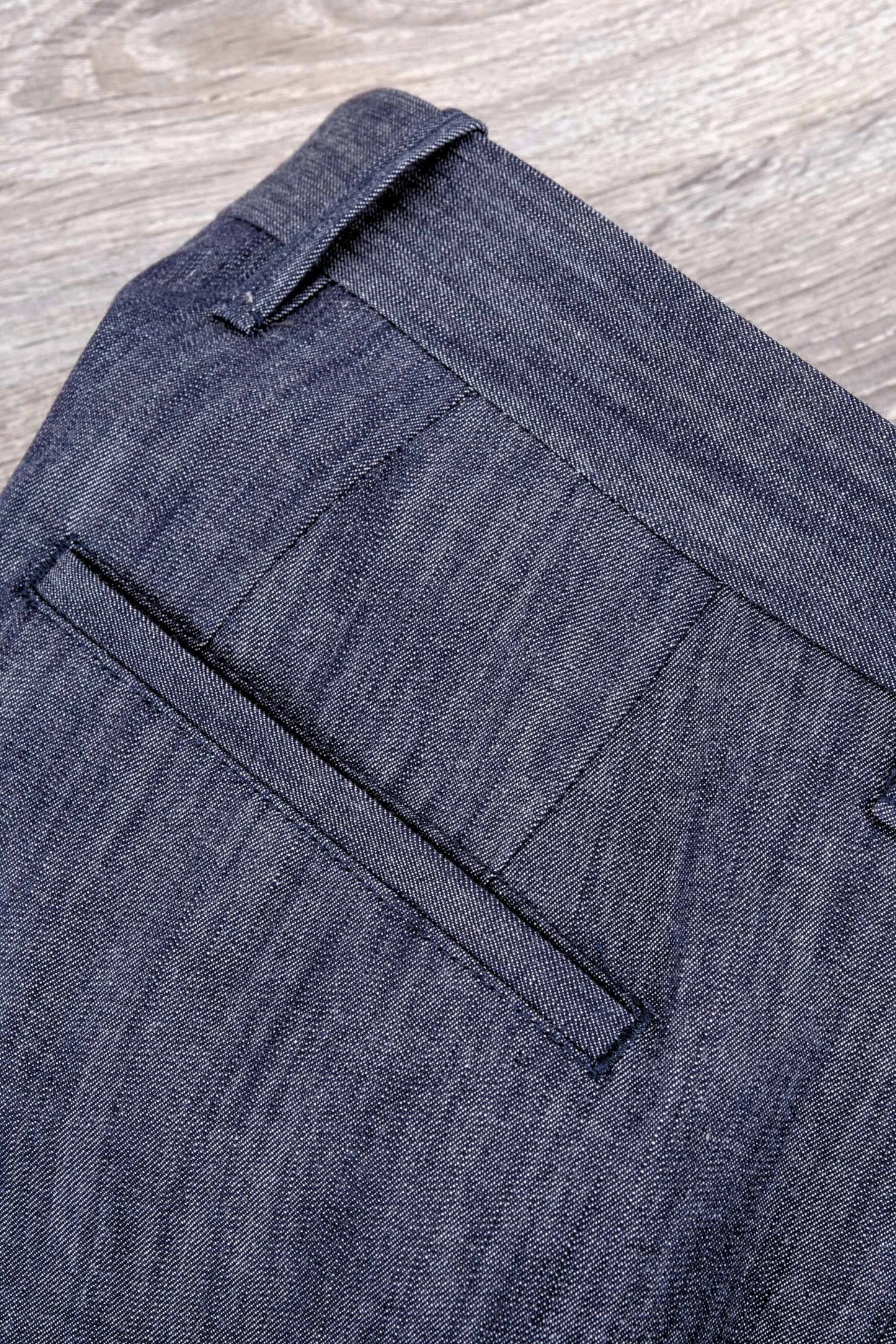 Four seasons blue denim trousers