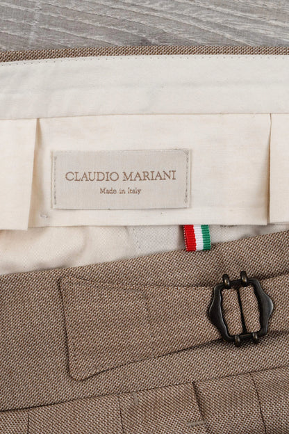 Four seasons beige wool trousers