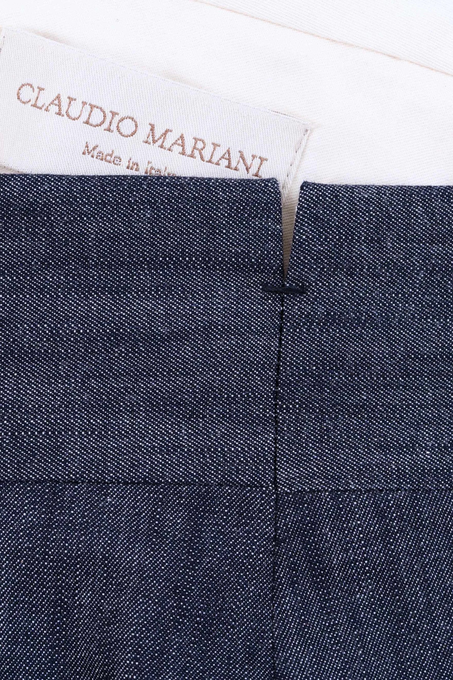 Pantaloni in denim blu quattro stagioni