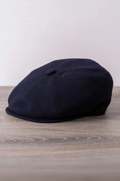 Casquette 8 Pans Bleue Automne Hiver