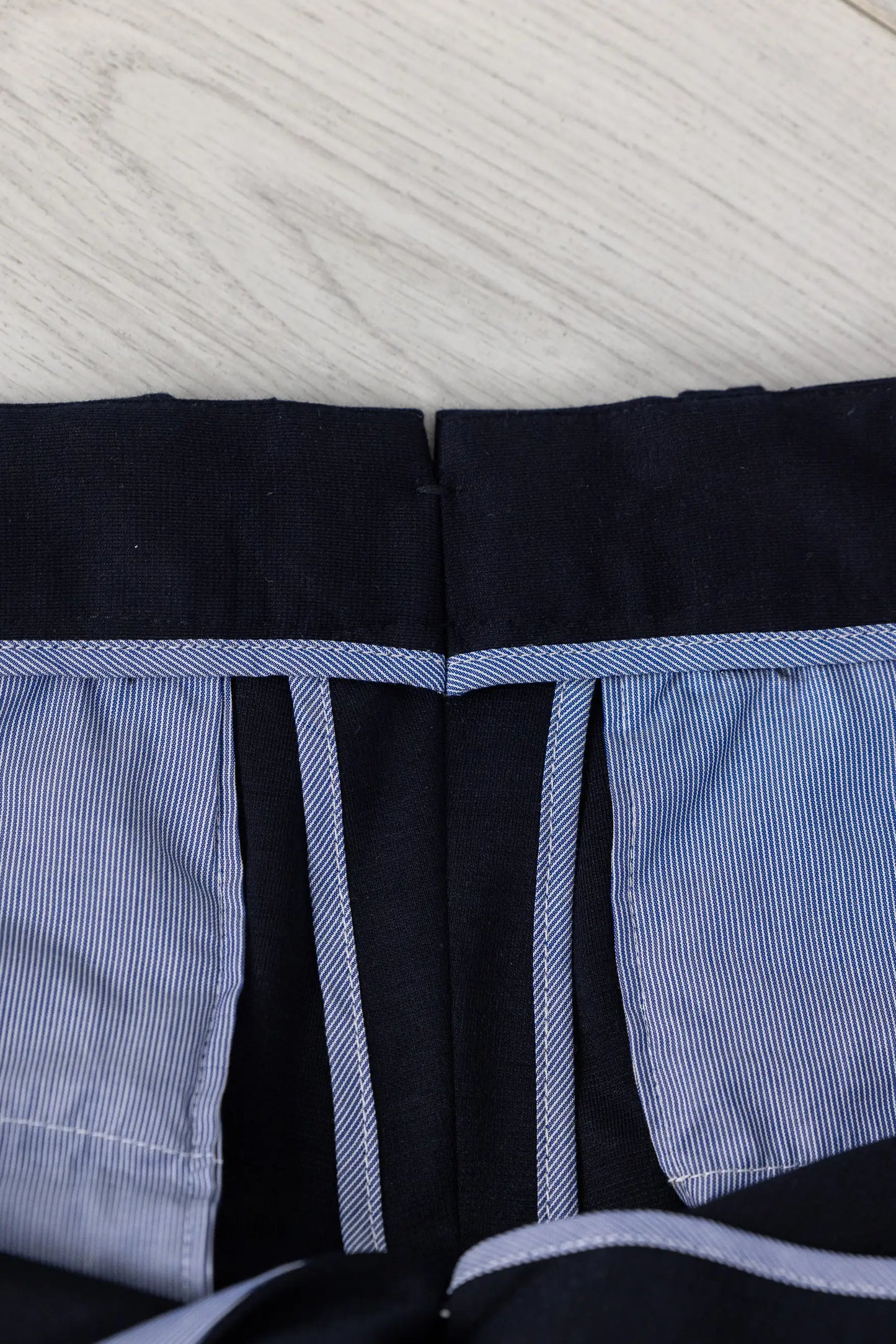 Pantaloni in jersey di Lyocell blu autunno inverno